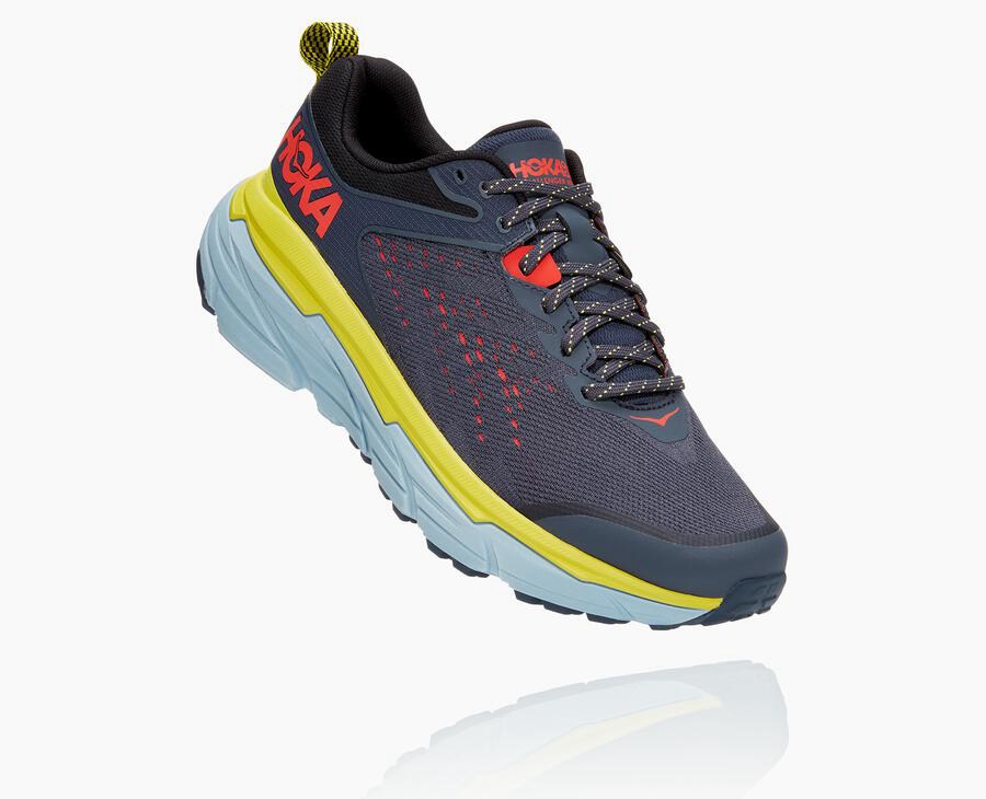 Hoka One One Trail Schoenen Heren - Challenger Atr 6 - Blauw - UO9867152